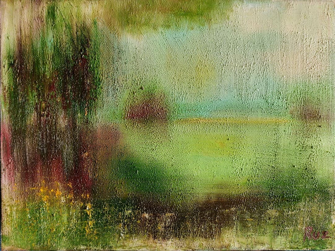 Il Giardino d'autunno opera di Cinzia Ruzzetti