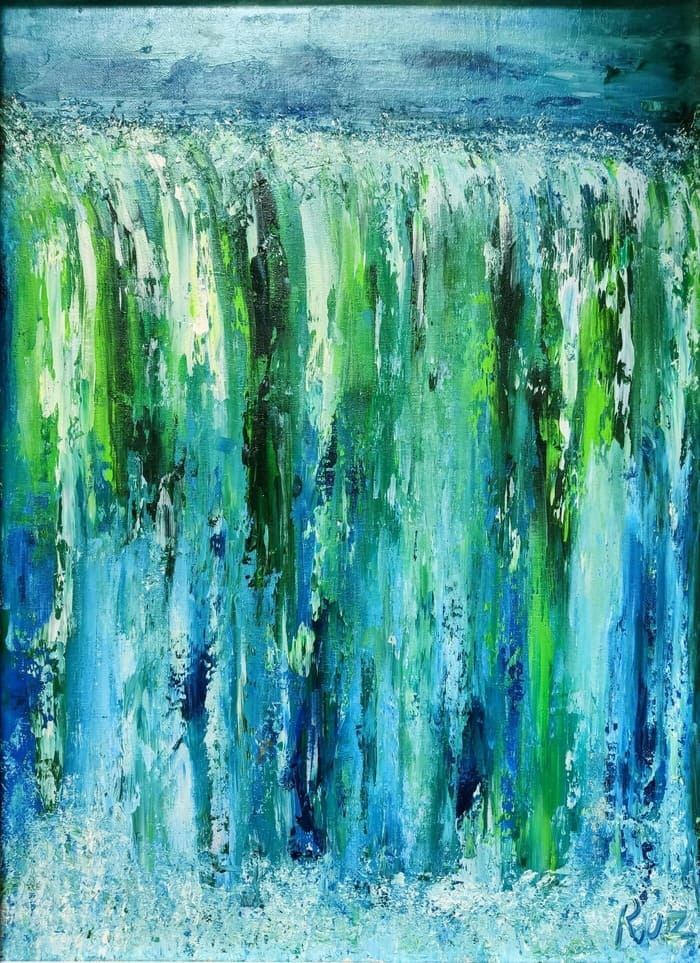 La cascata opera di Cinzia Ruzzetti